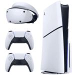 کنسول بازی سونی مدل PlayStation 5 Slim ظرفیت 1 ترابایت ریجن 2016A اروپا به همراه دسته اضافی و هدست VR2
